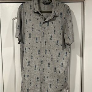 Travis Mathew Havana‎ nights polo shirt large